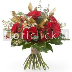 Mazzo di fiori natalizio